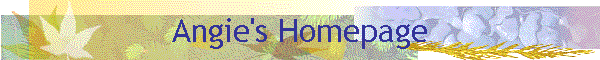 Angie's Homepage